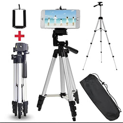 3.5ft Adjustable Tripod Stand for Mobile & Camera with Bag