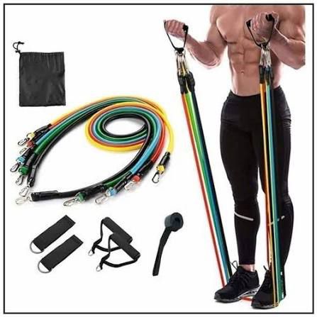 FlexR® — Complete 11-Piece Home Gym Resistance Band Set
