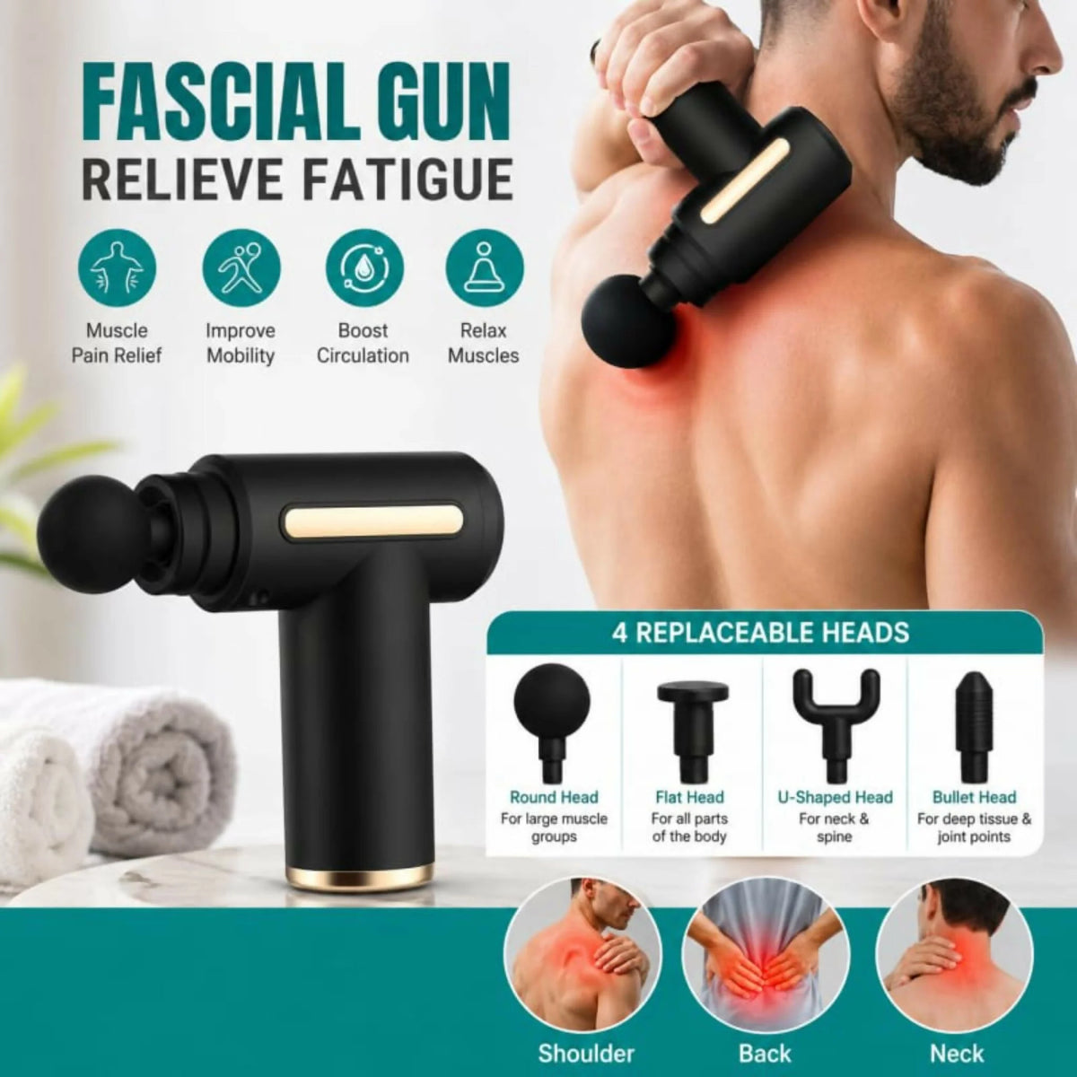 MassageR® 4-in-1