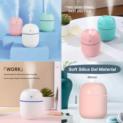 MistAura™ Mini – Portable USB Cool Mist Humidifier
