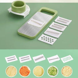 KitchenPro™ 2-in-1 – Multi-Function Slicer & Knife Sharpener
