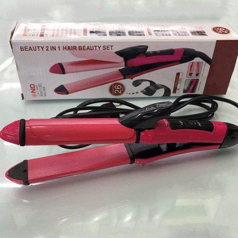 Nova® 2-in-1 Ceramic Hair Styling Tool – Curler & Straightener
